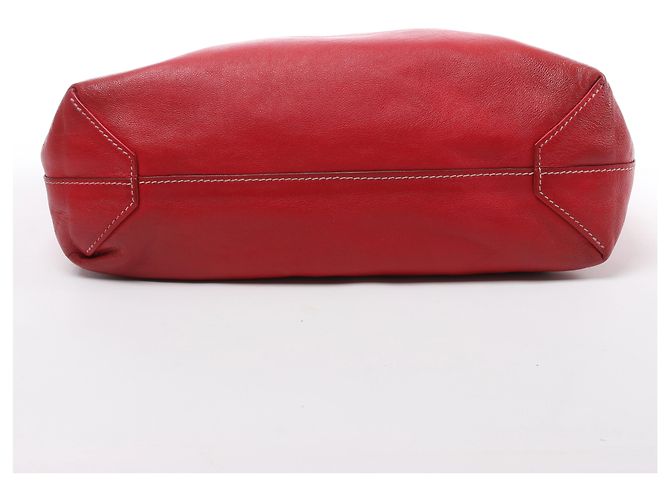 Borsa a tracolla Hermès Double Sense 28 in Veau Sikkim Red Rosewood x Rouge Ash O: 2011 - vista 7