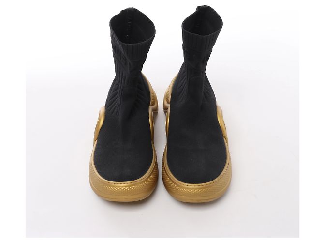 Louis Vuitton Archlight Sock High Top Sneaker Black × Gold CL1128, Talla EU 41 - vista 4