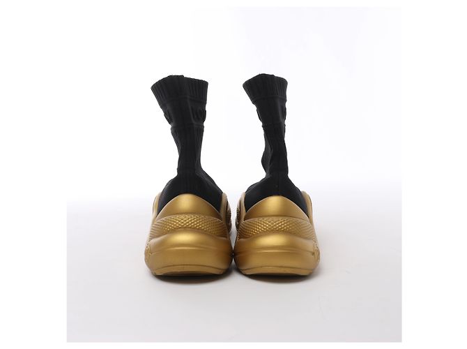 Louis Vuitton Archlight Sock High Top Sneaker Black × Gold CL1128, Talla EU 41 - vista 7