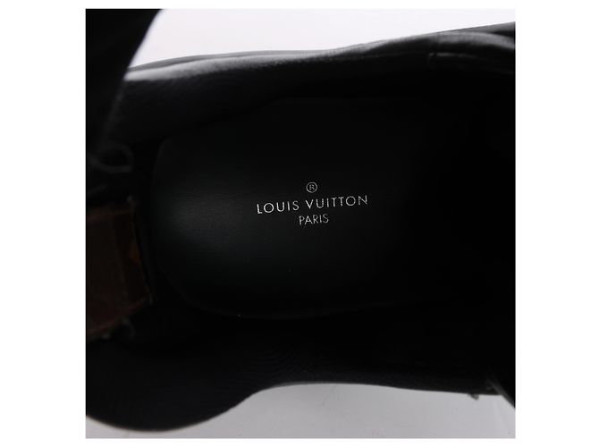 Louis Vuitton LV Archlight Monogram x Fabric Sneakers in Black × Brown GO0148, Size EU 40 - vista 11