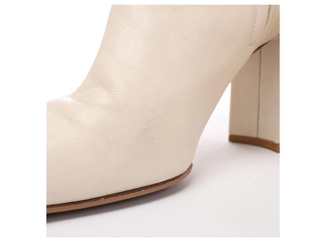 Botas de piel Valentino Garavani Rock Studs en Ivory, Talla EU 37 - vista 13