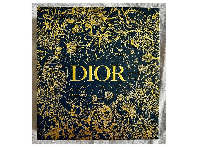 DIOR stella dorata e blu scuro in ceramica - vista 3