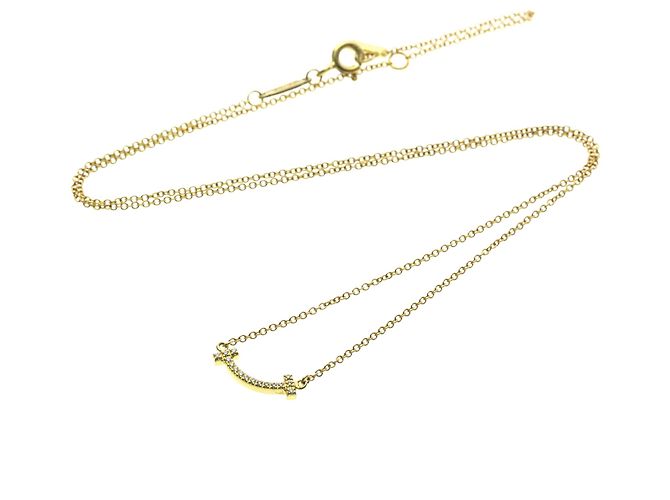 Autre Marque Collier Tiffany T Smile Micro Size - vue 14