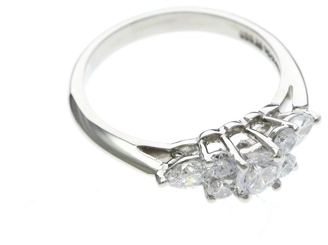 Autre Marque Tiffany Seven-Stone Diamantring - Ansicht 9