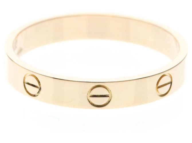 Anello Cartier Mini Love Band in oro rosa - vista 4