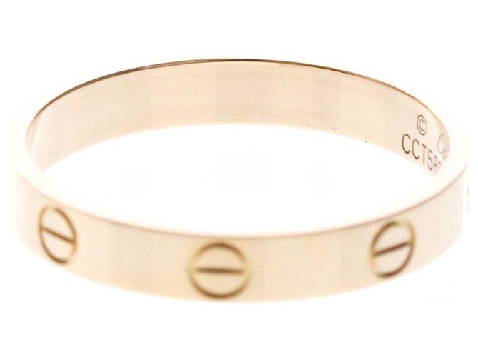 Anello Cartier Mini Love Band in oro rosa - vista 5