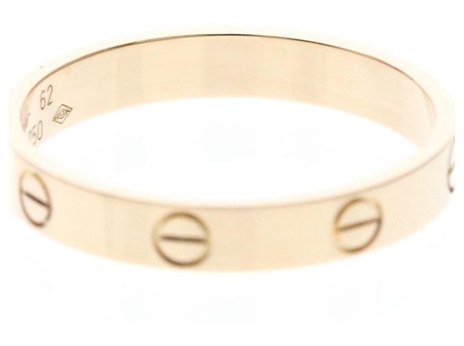 Anello Cartier Mini Love Band in oro rosa - vista 7