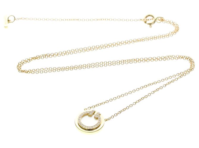 Autre Marque Collar Tiffany T TWO Circle con diamantes Modelo Mini - vista 14