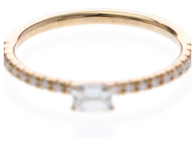 Anello Cartier Etincelle con diamanti in oro rosa - vista 5