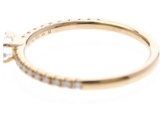 Anello Cartier Etincelle con diamanti in oro rosa - vista 6