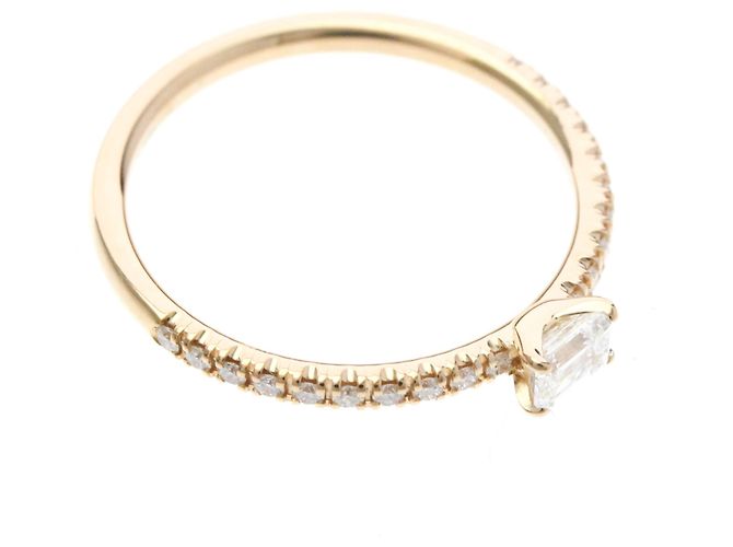 Anello Cartier Etincelle con diamanti in oro rosa - vista 9