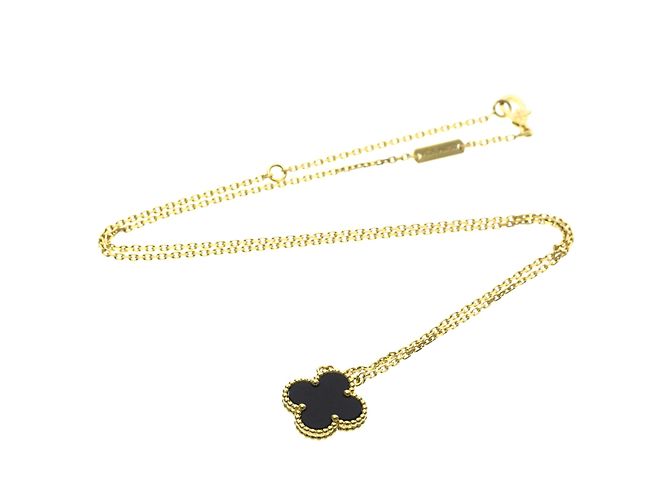 Collier Van Cleef & Arpels Vintage Alhambra - vue 11