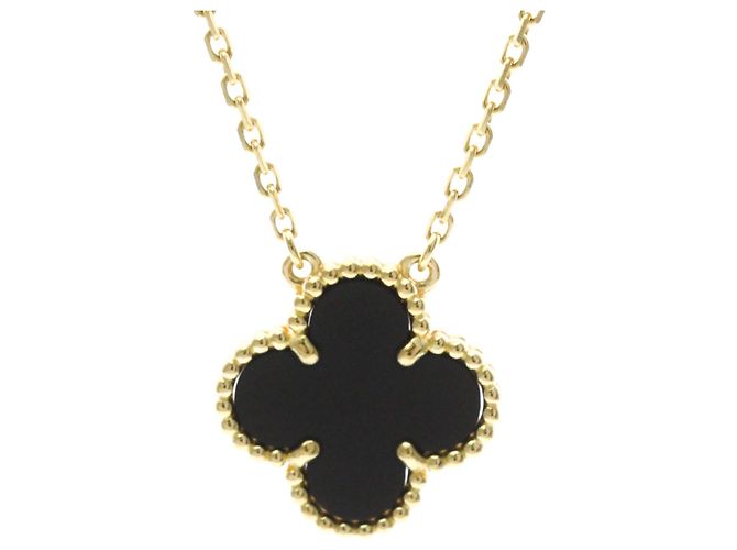 Collier Van Cleef & Arpels Vintage Alhambra - vue 2