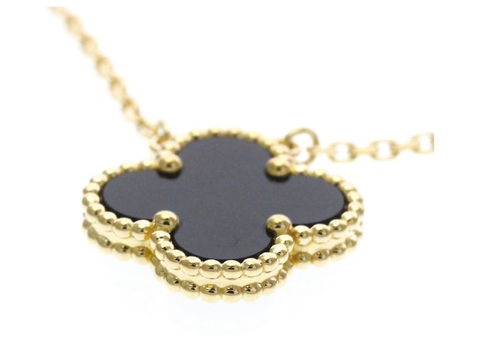 Collier Van Cleef & Arpels Vintage Alhambra - vue 4