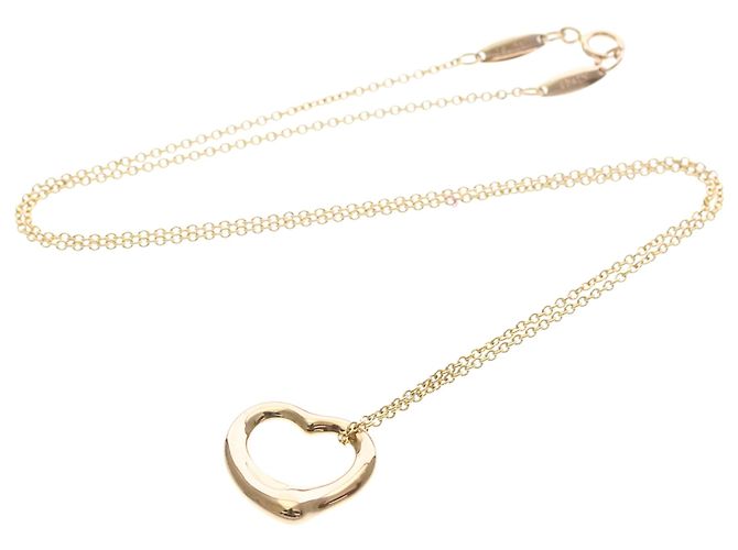 Autre Marque Collar Tiffany Open Heart en oro rosa - vista 14