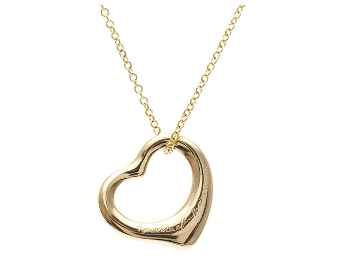 Autre Marque Collar Tiffany Open Heart en oro rosa - vista 2