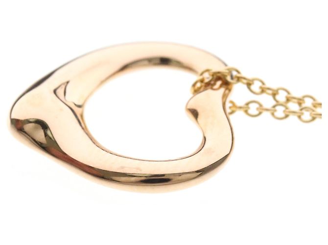 Autre Marque Collar Tiffany Open Heart en oro rosa - vista 3