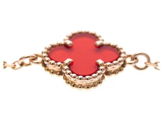 Pulsera Sweet Alhambra Van Cleef & Arpels en Oro Rosa - vista 2