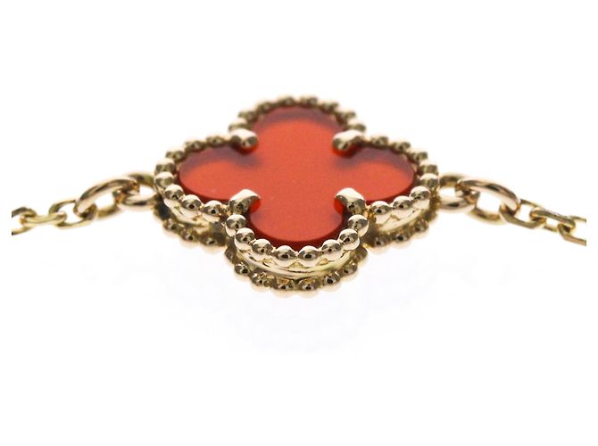 Pulsera Sweet Alhambra Van Cleef & Arpels en Oro Rosa - vista 4