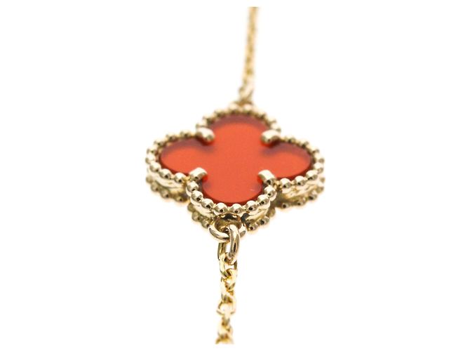 Pulsera Sweet Alhambra Van Cleef & Arpels en Oro Rosa - vista 5