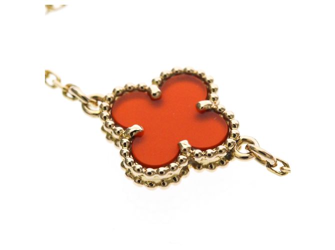 Pulsera Sweet Alhambra Van Cleef & Arpels en Oro Rosa - vista 6