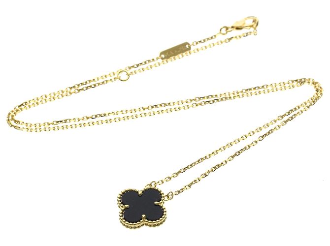 Collier Van Cleef & Arpels Vintage Alhambra - vue 11