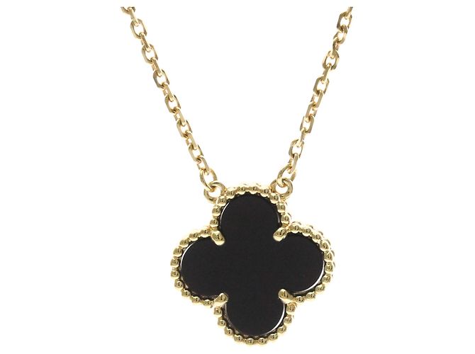 Collier Van Cleef & Arpels Vintage Alhambra - vue 2