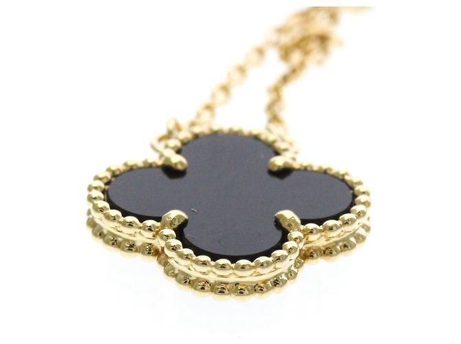 Collier Van Cleef & Arpels Vintage Alhambra - vue 4