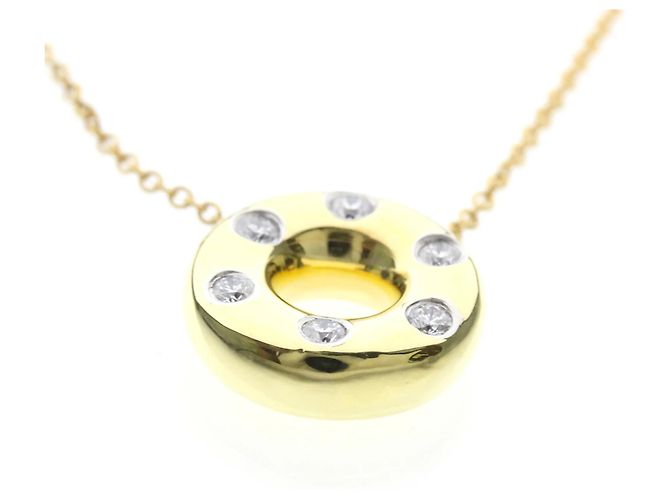 Autre Marque Collar Tiffany Dots Circle de diamantes - vista 4