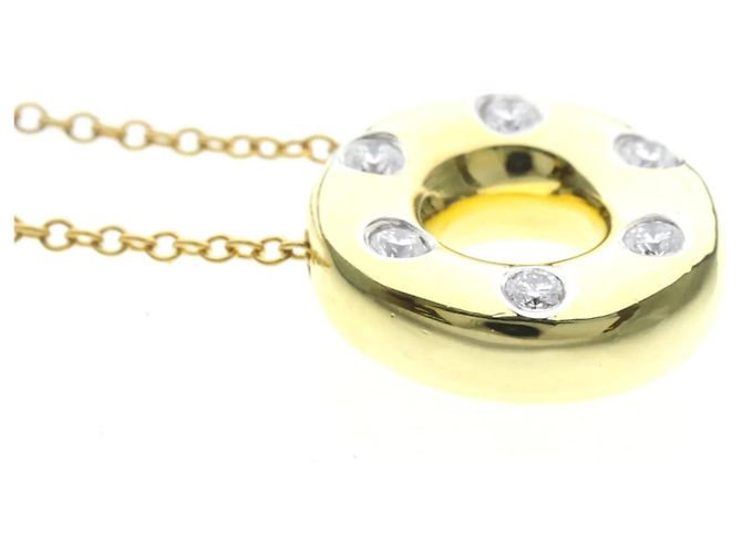 Autre Marque Collar Tiffany Dots Circle de diamantes - vista 5