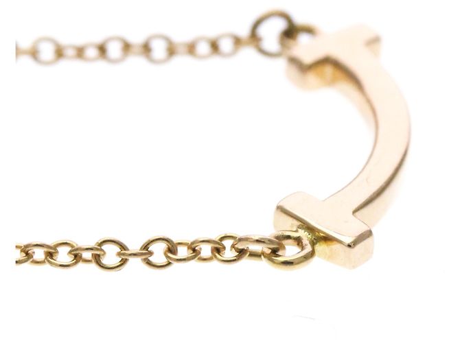 Autre Marque Colar Tiffany T Smile Micro Size em ouro rosa - vista 5