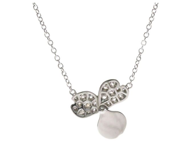 Autre Marque Tiffany Paper Flower Mini Diamond Halskette - Ansicht 2