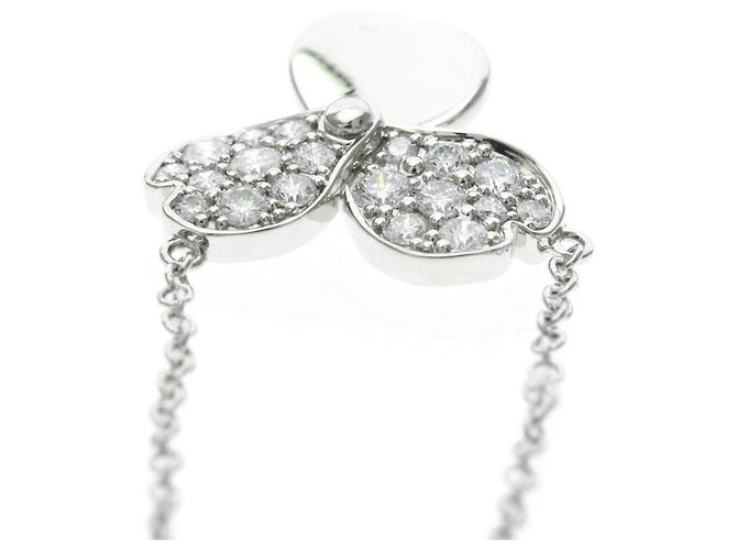 Autre Marque Tiffany Paper Flower Mini Diamond Halskette - Ansicht 6