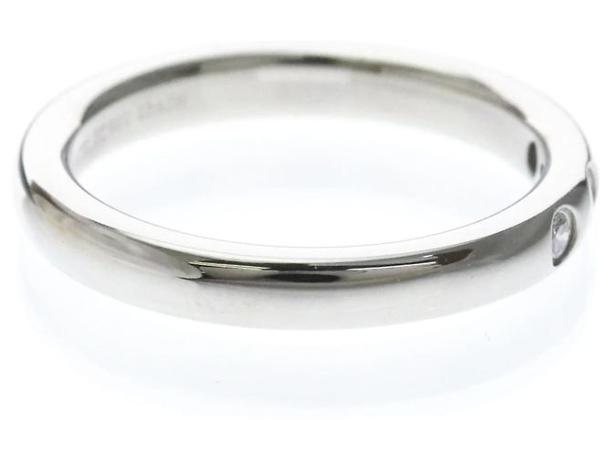 Autre Marque Anillo Stacking Band Tiffany en Platino - vista 4