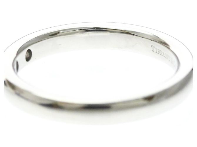 Autre Marque Anillo Stacking Band Tiffany en Platino - vista 8