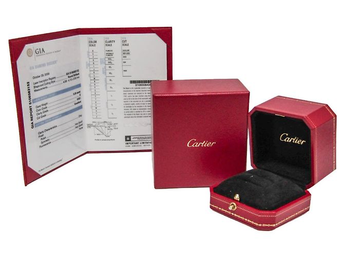 Cartier 1895 Solitär-Diamantring - Ansicht 10