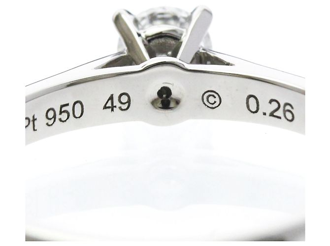 Cartier 1895 Solitär-Diamantring - Ansicht 8