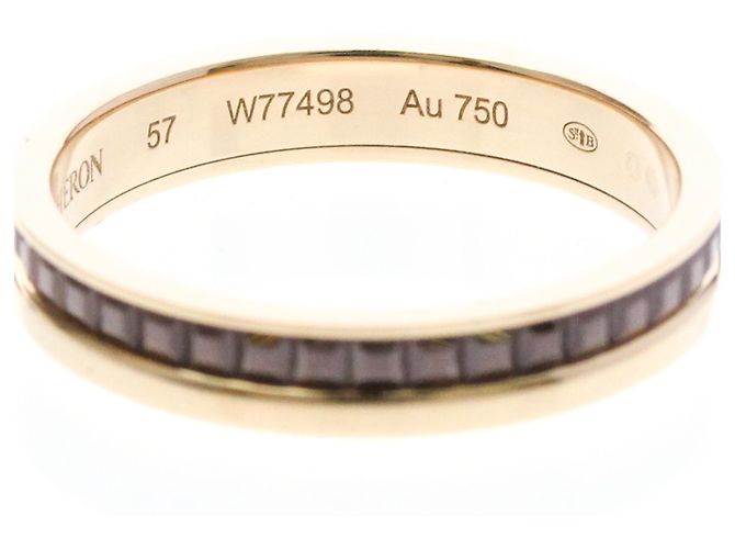 Anillo Alianza Boucheron Quatre Classic Oro Rosa 18K - vista 6