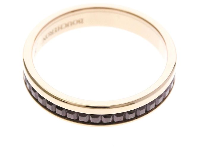 Anillo Alianza Boucheron Quatre Classic Oro Rosa 18K - vista 9