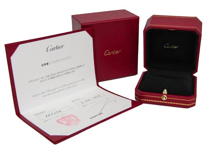 Alianza C de Cartier en oro rosa - vista 10