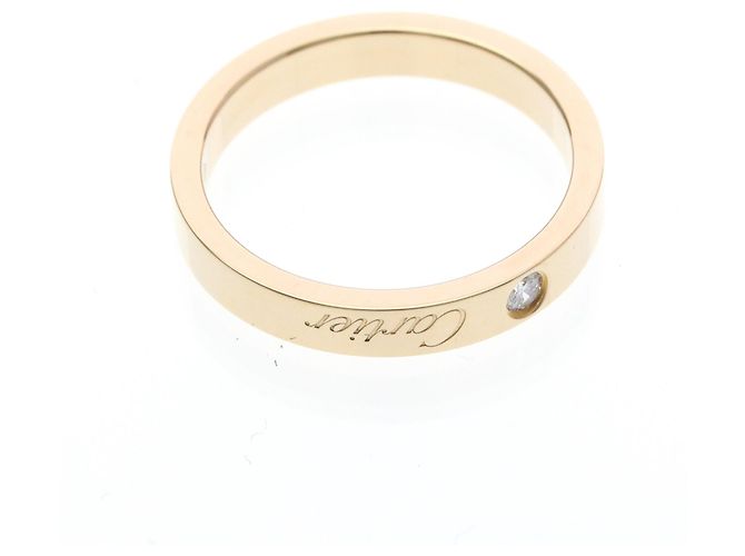 Alianza C de Cartier en oro rosa - vista 9