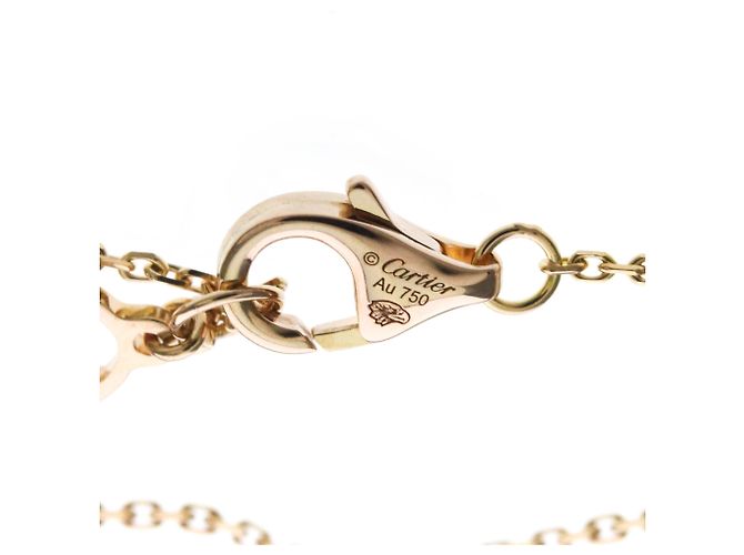 Collana Cartier Damour in Oro Rosa (18K) con Accenti di Diamanti - vista 12