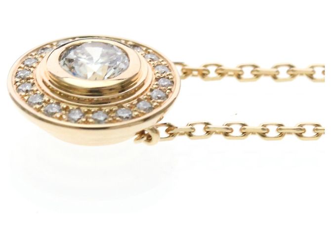 Collana Cartier Damour in Oro Rosa (18K) con Accenti di Diamanti - vista 3