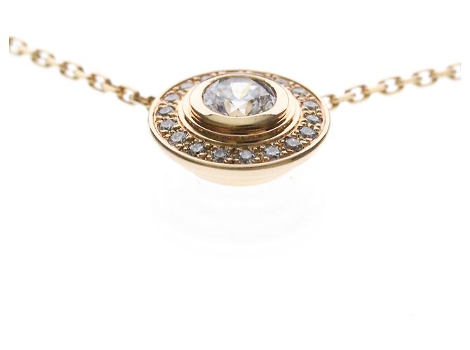 Collana Cartier Damour in Oro Rosa (18K) con Accenti di Diamanti - vista 4