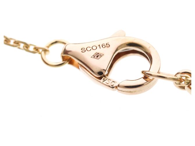 Collana Cartier Damour in Oro Rosa (18K) con Accenti di Diamanti - vista 9