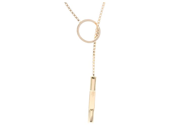 Collana Lariat Gucci in oro rosa 18K - vista 2