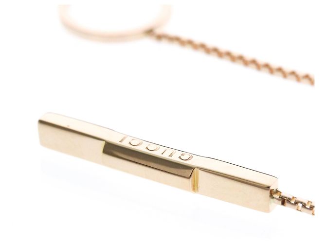 Collana Lariat Gucci in oro rosa 18K - vista 4