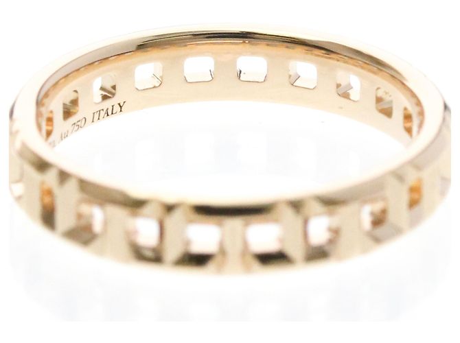 Autre Marque Anillo Tiffany T True Narrow en oro rosa - vista 8