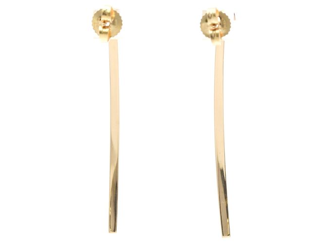 Autre Marque Orecchini a goccia Tiffany T-wire Bar in oro rosa (18K) - vista 2