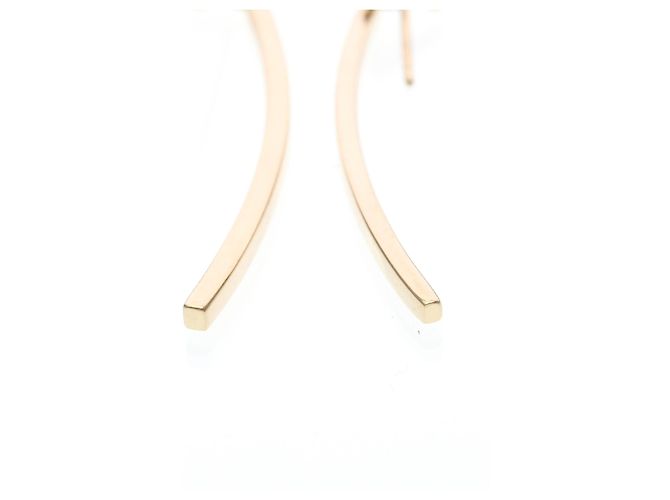 Autre Marque Orecchini a goccia Tiffany T-wire Bar in oro rosa (18K) - vista 7